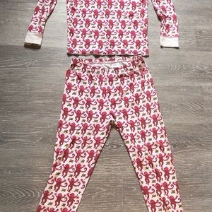 Roberta Roller Rabbit Pink Monkey Pajamas